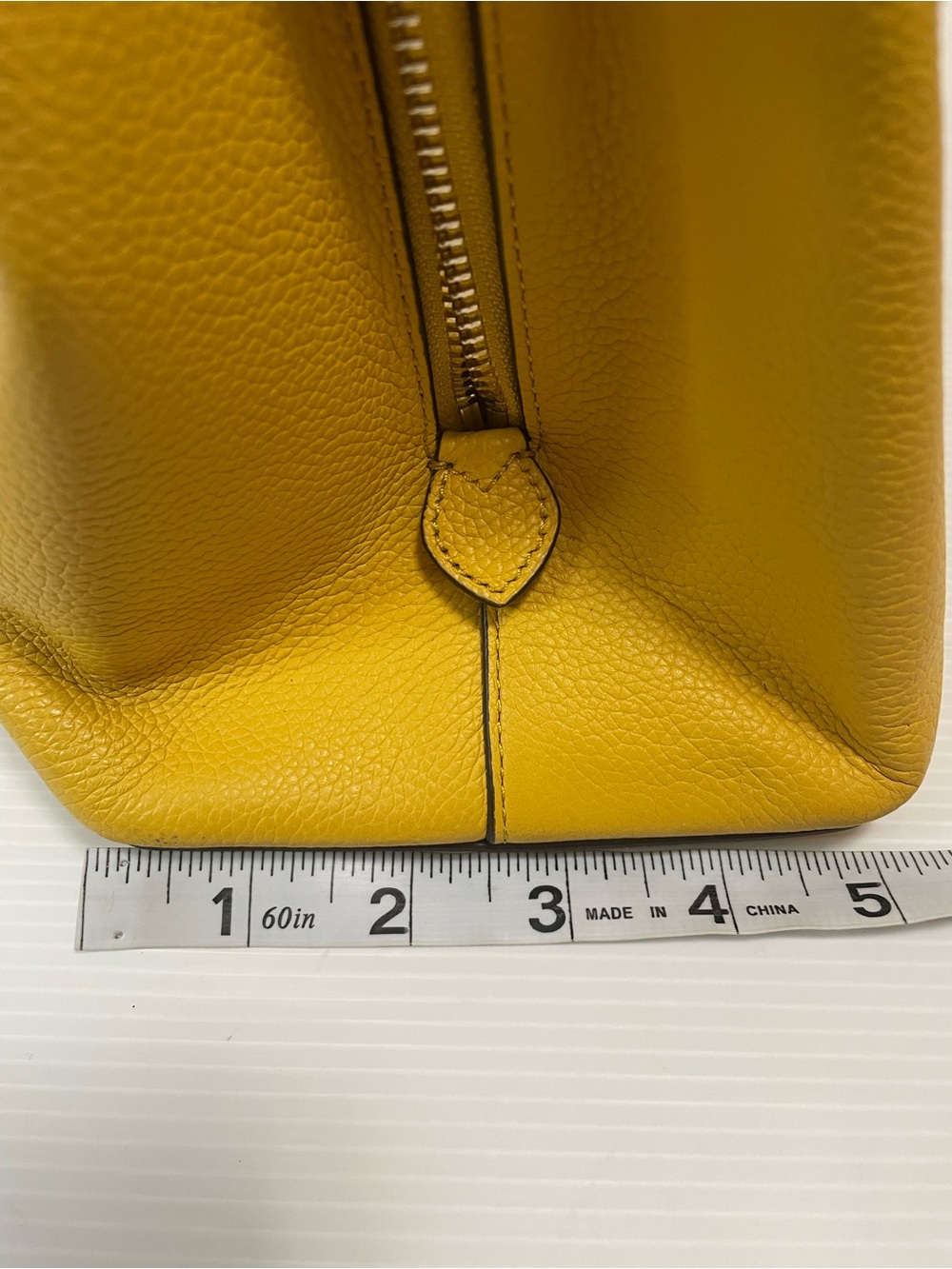 Kate Spade New York Jordyn medium chain handle tote Sunflower Yellow - Picture 5 of 13